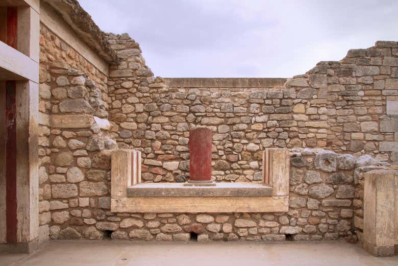 Ruines du palais de Cnossos