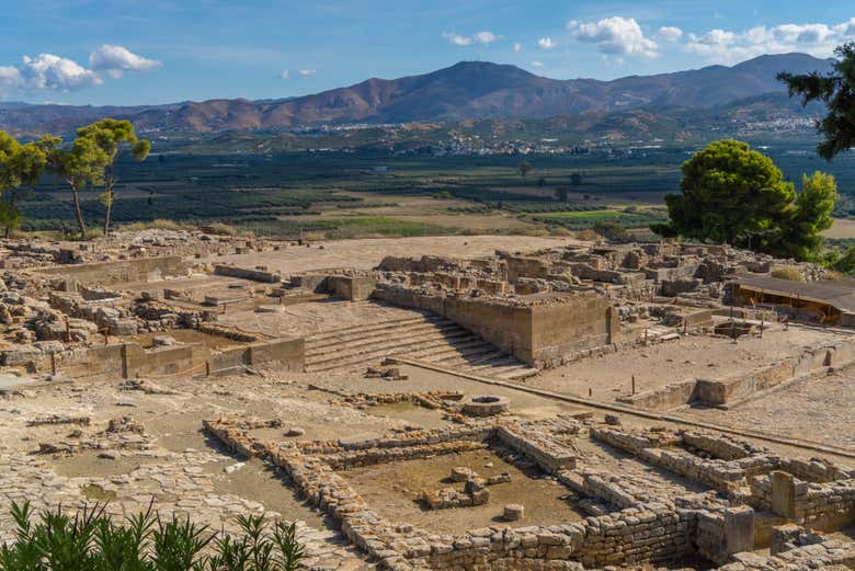Ruinas del palacio de Festo