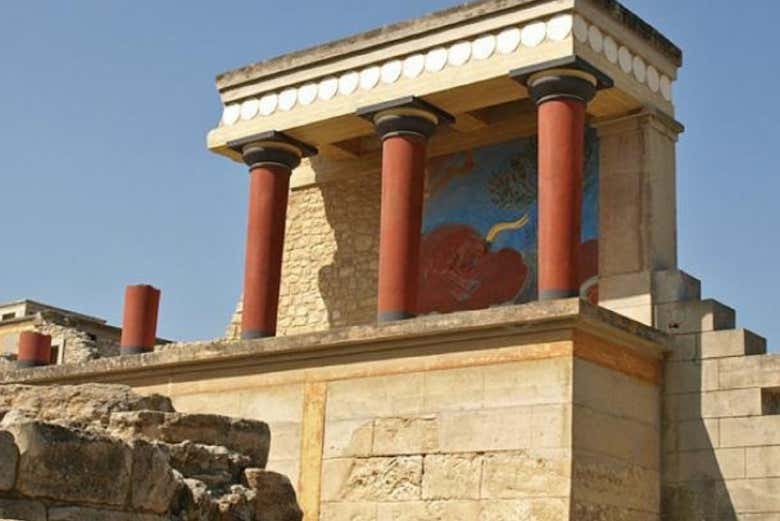 No os perdáis esta visita guiada por el Palacio de Knossos