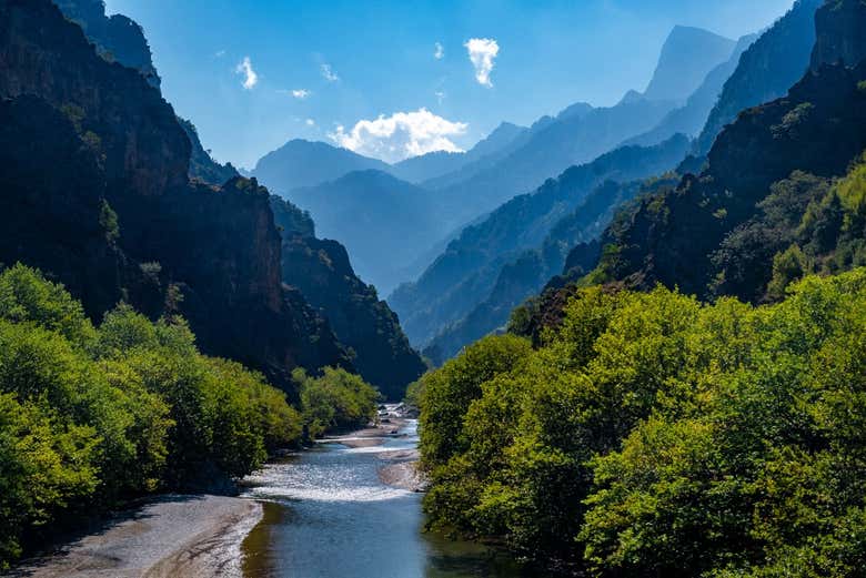 Paisagens do Parque Nacional del Vikos-Aoos