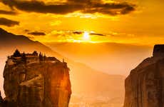 Escursione a Meteora al tramonto