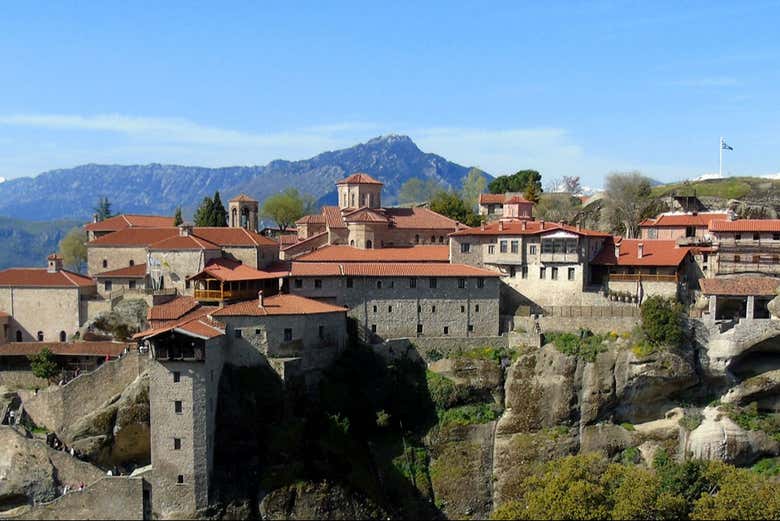 El espectacular monasterio del Gran Meteoro