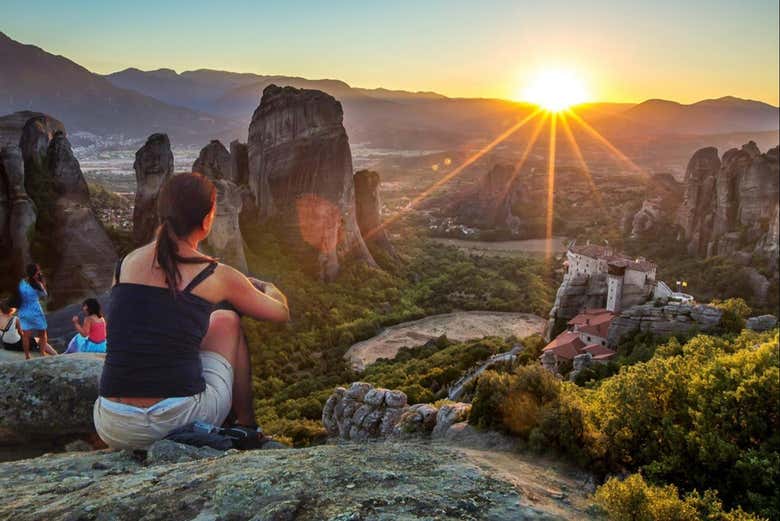 Watch a stunning sunset