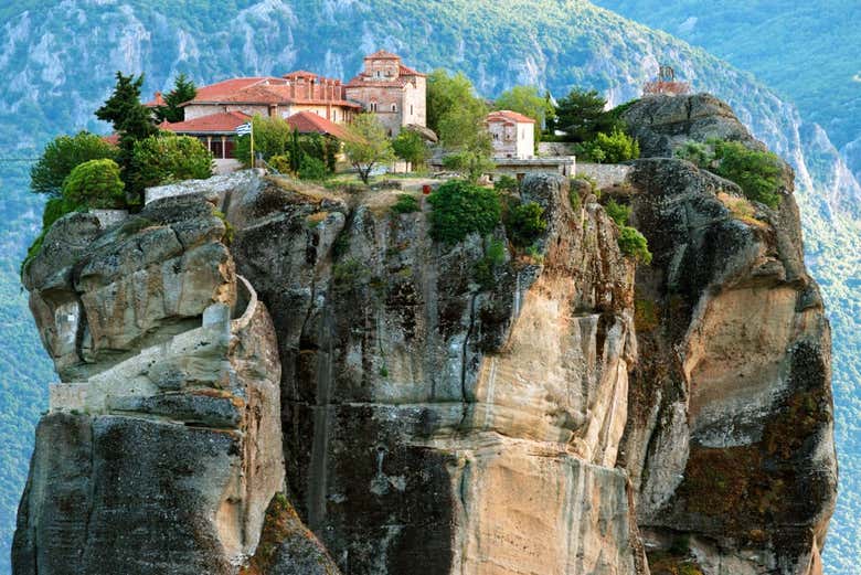 Vue panoramique sur le monastère Saint-Étienne