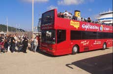 Autobus turistico fra Katakolo e Pyrgos