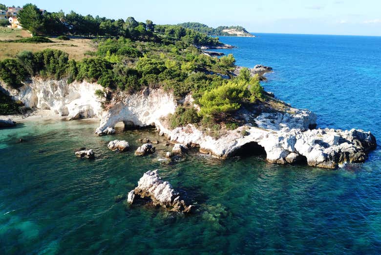 Una de las playas que conoceremos