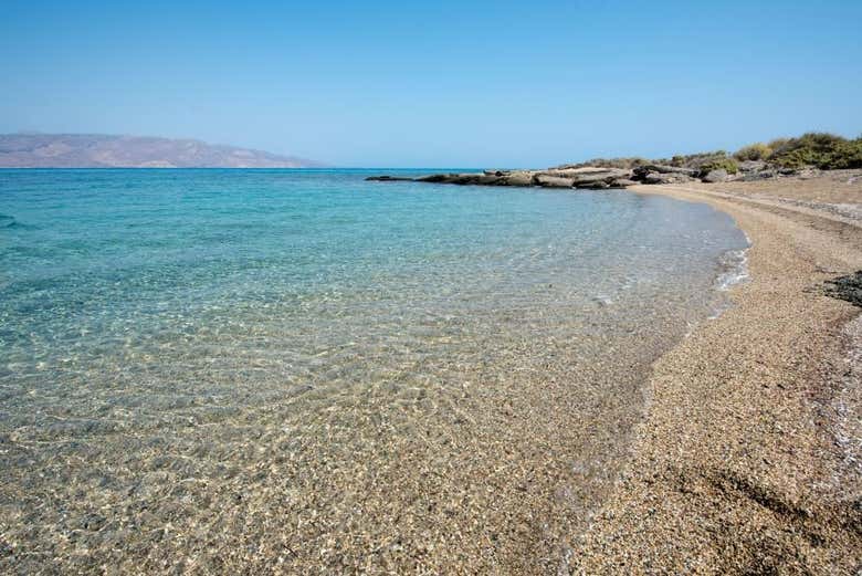 Plage vierge de l'île de Koufonissia