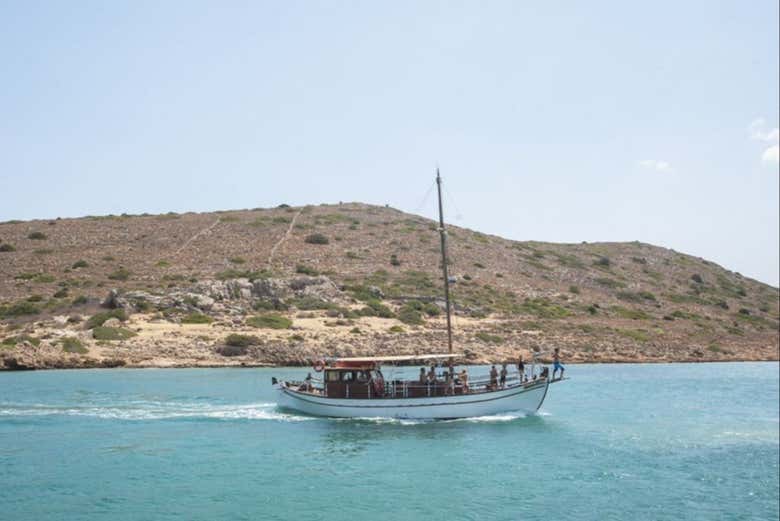Balade en bateau depuis Malia