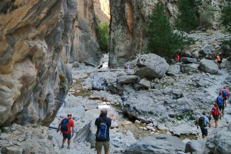 Landscapes of Samaria Gorge