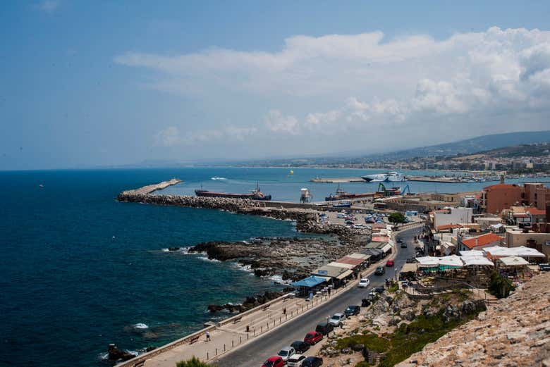 Vue panoramique sur Réthymnon