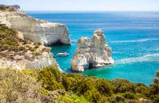 Excursão às grutas de Kleftiko de barco