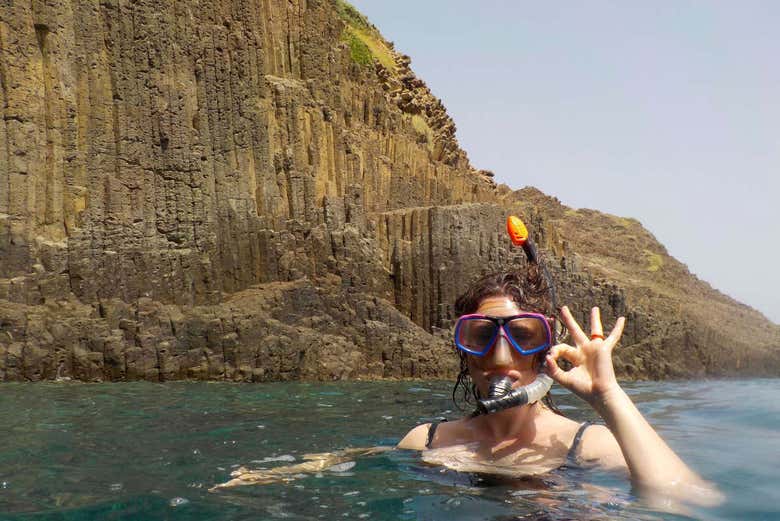 Snorkel durante el crucero