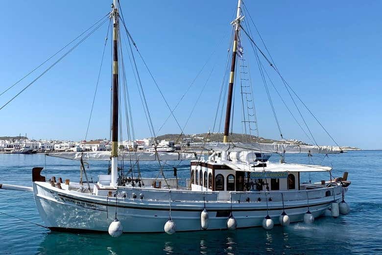 Barco que utilizaremos durante la excursión
