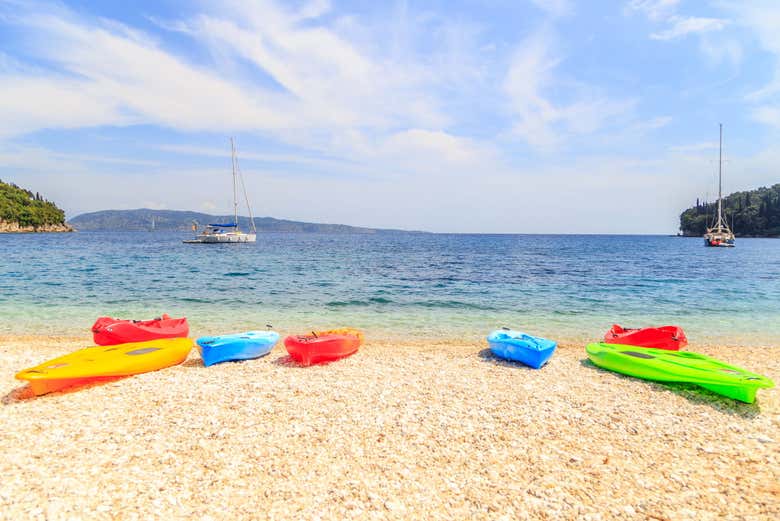 Faites du kayak à Mykonos