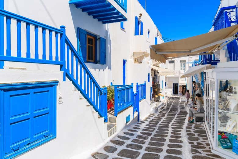 Centro histórico de Mykonos