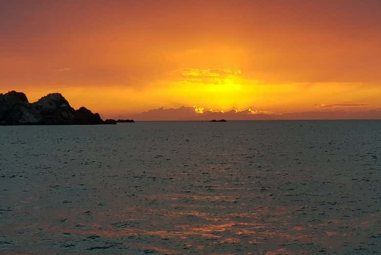 Veremos um belo pôr do sol