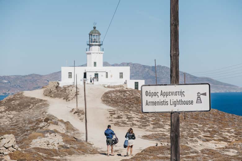Descubriendo el faro de Armenistis