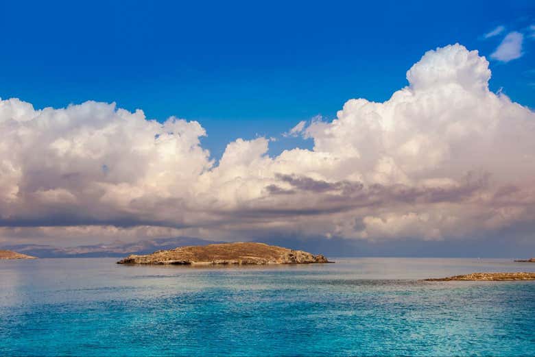 Paysage inoubliable à bord du catamaran