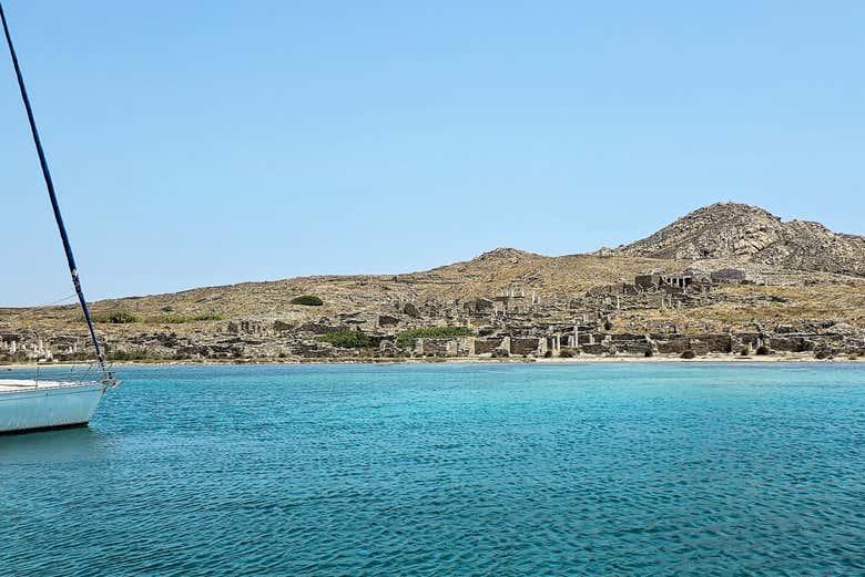 Les eaux turquoise de la mer Égée