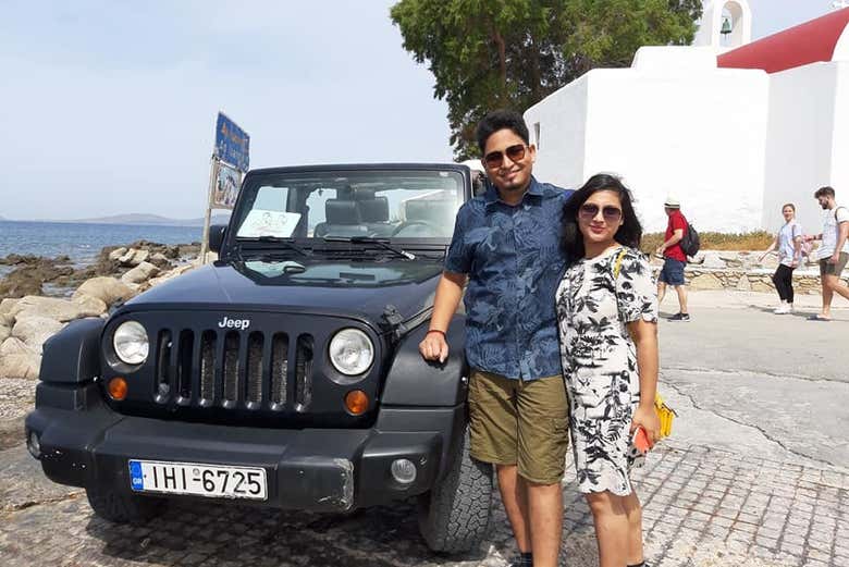 Jeep safari por Mykonos