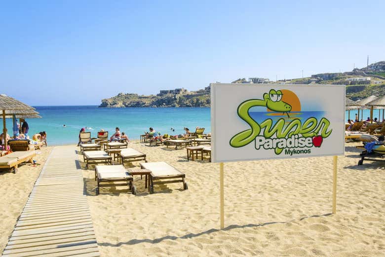 Plage Super Paradise