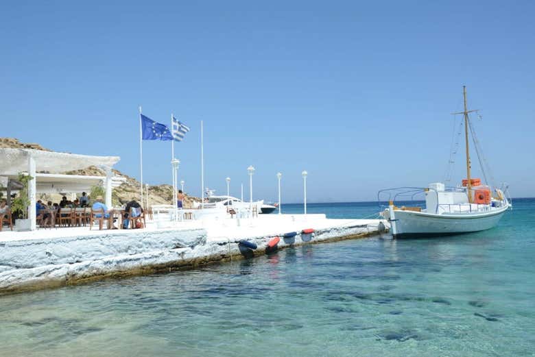 Prêt à naviguer au sud de Mykonos ?