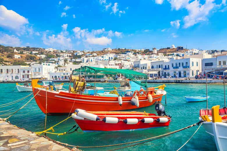 Puerto de Chora de Mykonos