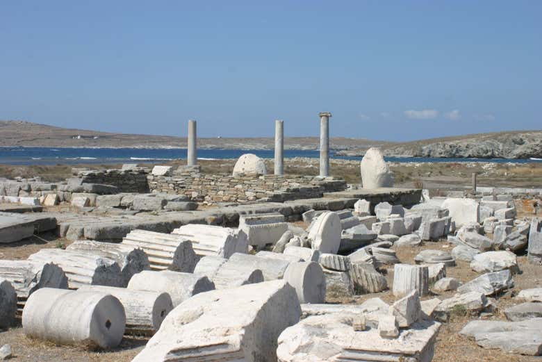 Ruines de l'île de Délos