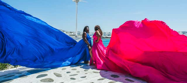 Sesión fotográfica privada en Mykonos