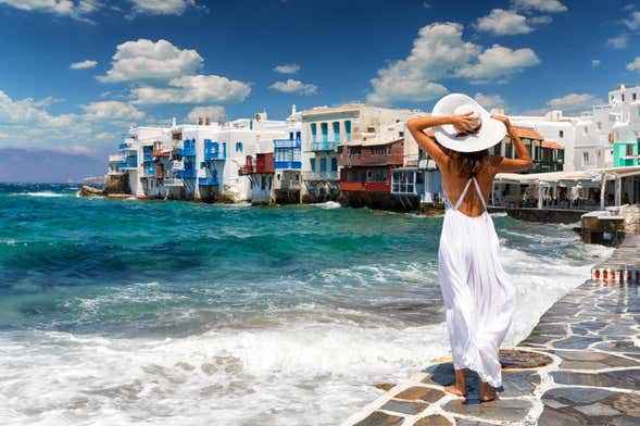 Tour privado por Mykonos con guía en español