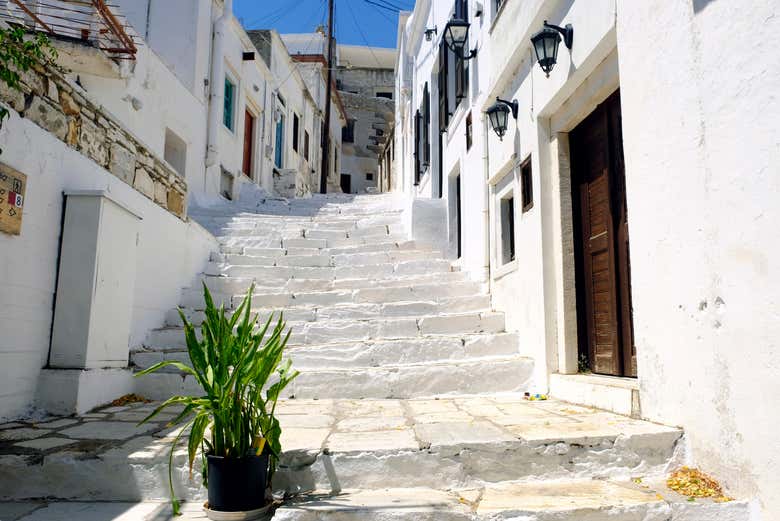 Passeggiando ad Apeiranthos