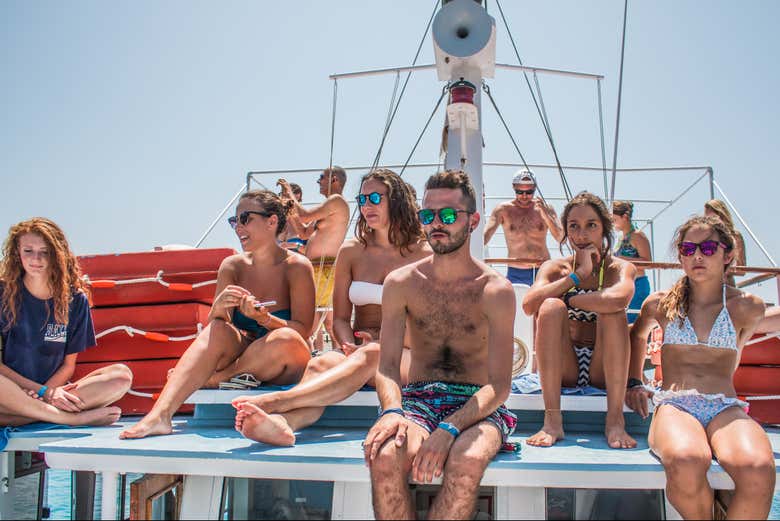 Enjoy a boat day with friends