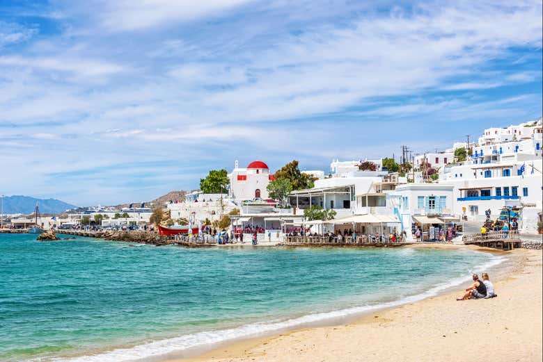 Le « petite Venise » à Mykonos