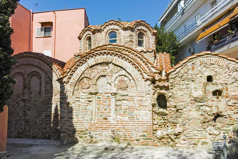 Baños bizantinos en Ano Poli