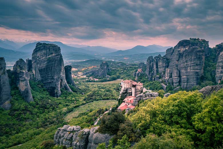 Panorámica de Meteora
