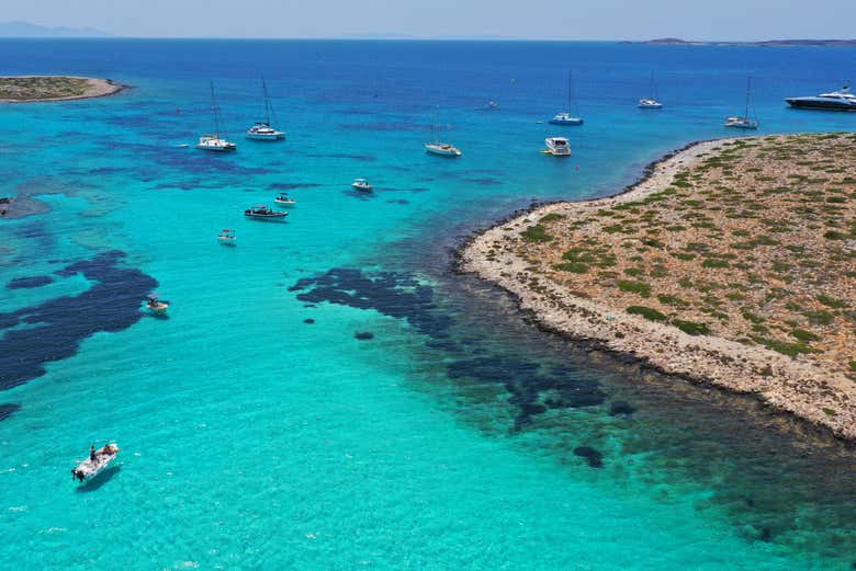 Nagez dans des eaux turquoise
