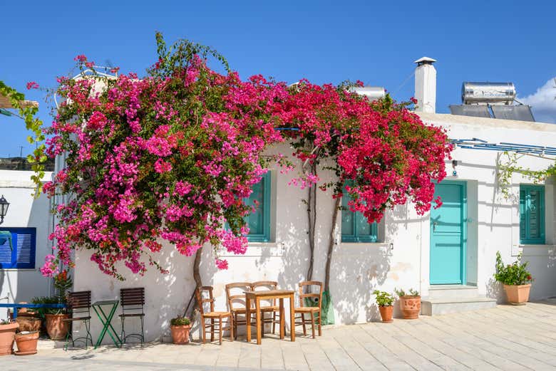 Maisons grecques typiques