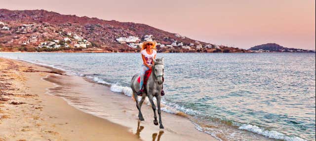 Paseo a caballo por Paros