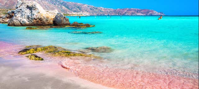 Excursão à praia de Elafonisi e montanha de Vouxa