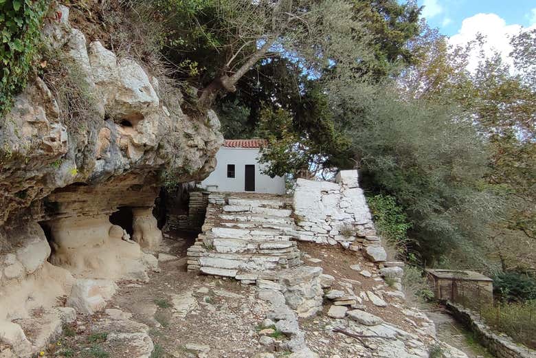 Pequeña ermita de Argiroupoli