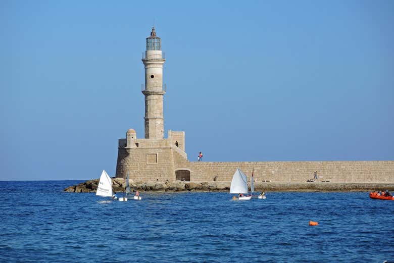 Port vénitien et phare de La Canée
