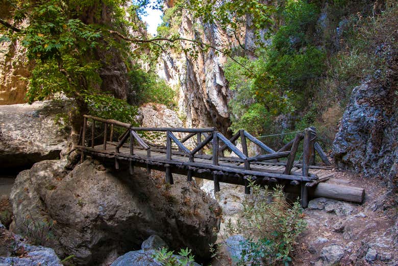 Exploring the grotto