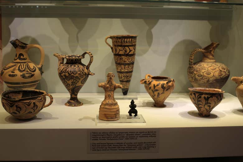 Peças do museu