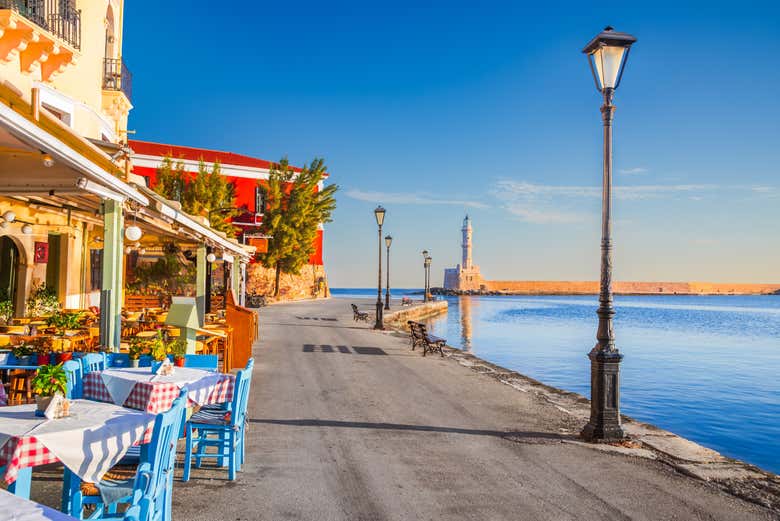 Profitez d'une promenade romantique à La Canée