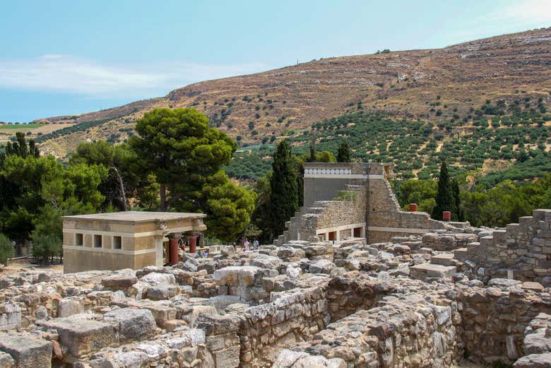 Ruínas do Palácio de Knossos