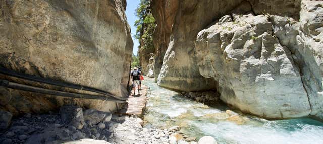 Randonnée dans les gorges de Samaria