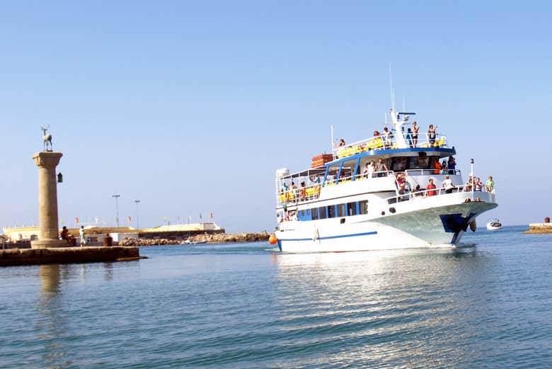 Bateau à Rhodes