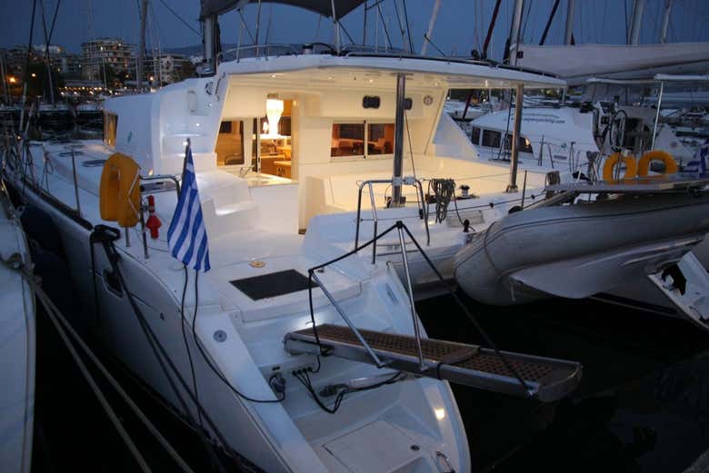 Intérieur du bateau