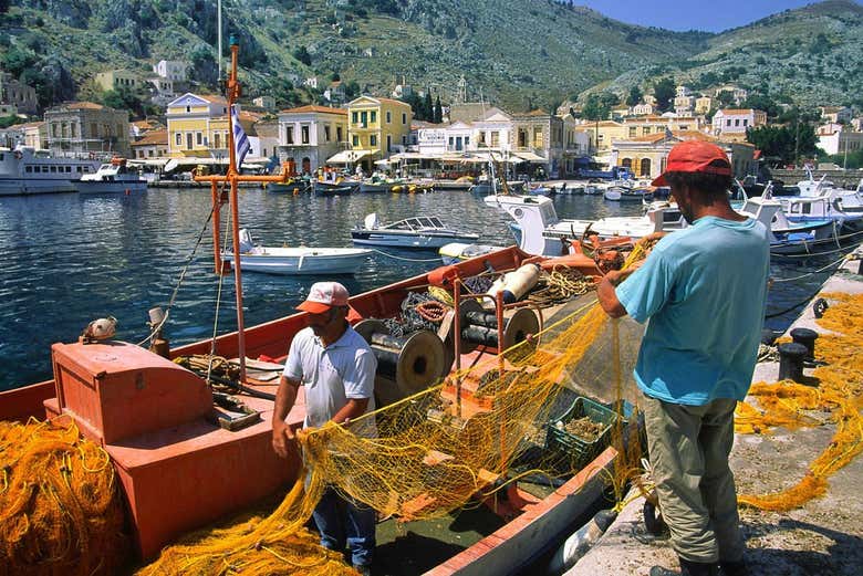 Pescatori a Symi
