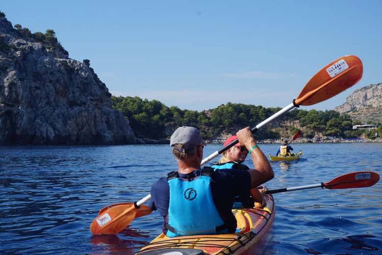 Parcourir Rhodes en kayak